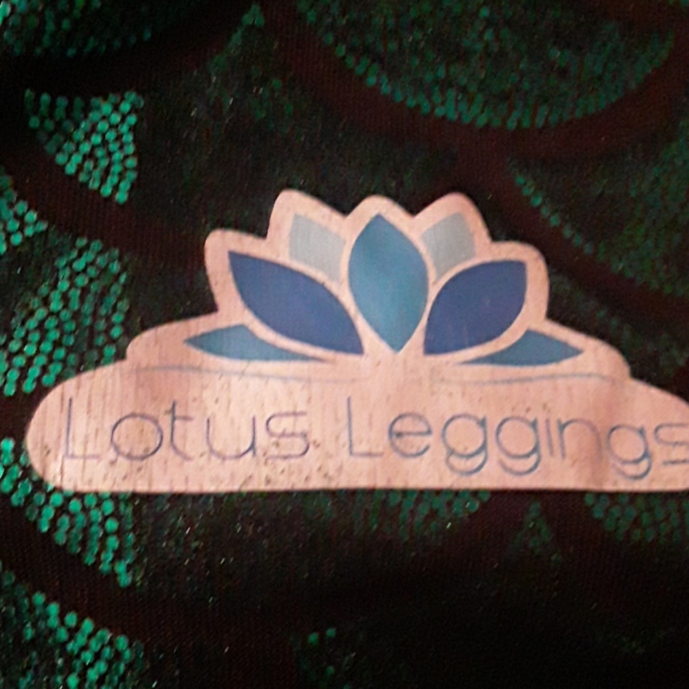 Mermaid Atlethic Leggings _ Green Royal - Picture 3 of 5